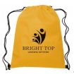 Promotional Custom Non-Woven Hit Sports Drawstring Backpack - 13"w x 16.5"h
