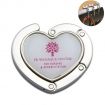 Heart Shape Promotional Custom Purse Hook