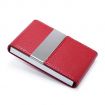 Leather & Stainless Steel Business Card Case