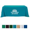 Flat Poly/Cotton 4-sided Table Cover - fits 8