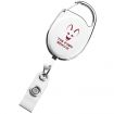 Clip-On Retractable Badge Holder - Opaque