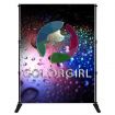 72"W x 96"H Adjustable Display - Standard Poly Fabric