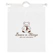 Poly Bag with Cotton Drawstring - 12" x 9-1/2"