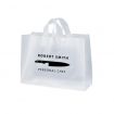 Foil Hot Stamp Frosted Shopping Plastic Bags