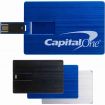 Custom Printed Aluminum Laguna Credit Card USB Flash Drives