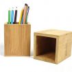 Wood Imprinted Pen Holder