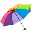 Promotional Rainbow Folding Custom Umbrella - 42"