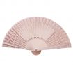 Wood Promotional Folding Fan with Custom Silk Bag