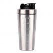 Stainless Steel Custom Shaker Bottle with Mixer Ball - 25 oz.