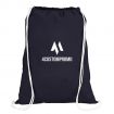 Promotional Cotton String-A-Sling Custom Backpack - 13.75"w x 17.75"h