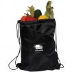 Custom Printing Insulated Logo Drawstring Backpack With Pocket - 15"w x 16.5"h