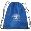 Budget Custom Polyester Drawstring Bag with Reinforced Corners - 14"w x 18"h