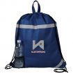 Thermo Customized Logo Drawstring Backpack - 16"w x 20"h