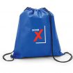 Custom Recycled Water-Resistant Drawstring Promotional Backpack - 14.75"w x 17"h