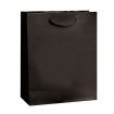 Foil Stamped Custom Glossy Finish Promotional Paper Shopping Bag - 9.5"w x 11.5"h x 4"d