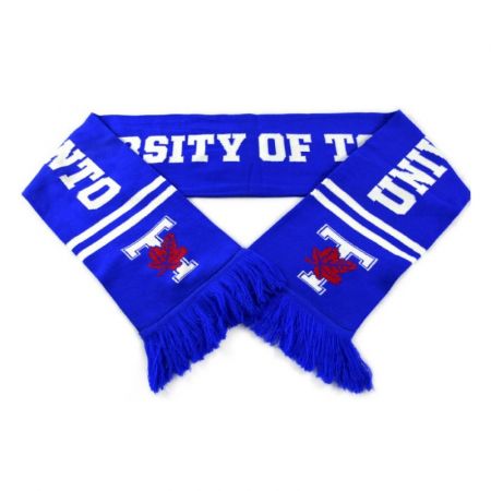 Promotional Team Soccer Knitted Scarves