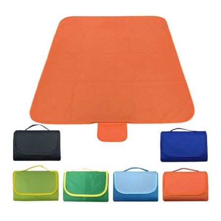 Outdoor Foldable Custom Picnic Blanket - 57" x 59"