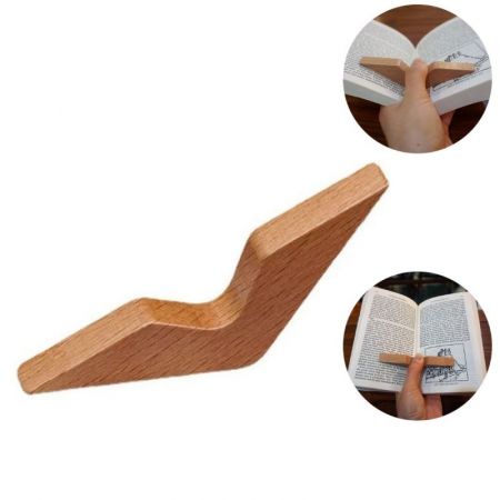 Bamboo Promotional Book Page Thumb Holder