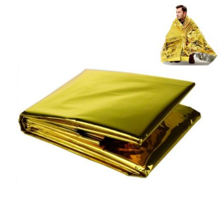 Promotional Survival Emergency Rescue Blanket - 63"x 83"