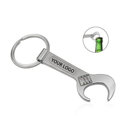Wrench Shape Custom Bottle Opener Keychain