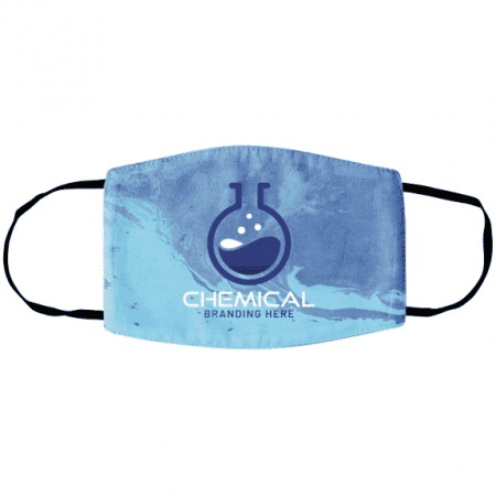 Full Color Dye Sublimated 2-Ply Promotional Face Mask