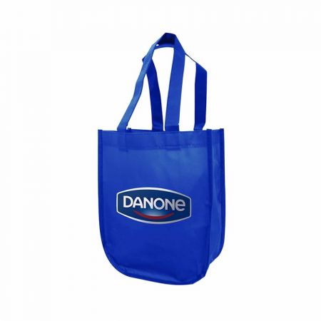 Non-woven Laminated retail tote with heat transfer logo