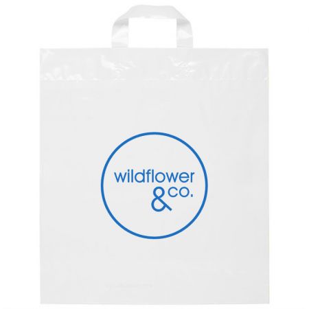 16" x 18" Soft Loop Plastic Bag