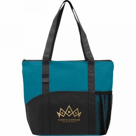 Promo Poly Pro Pocket Tote Bags