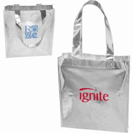 Promotional Metallic Gift Tote Bags