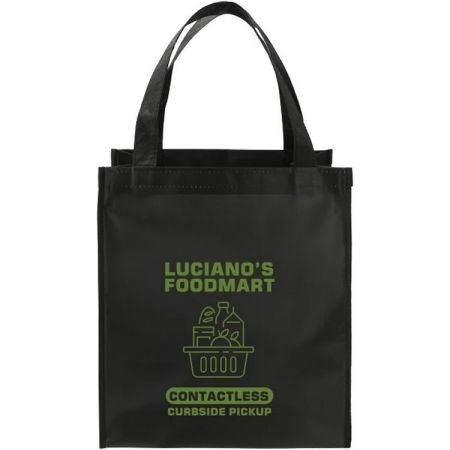 Custom Double Laminated Wipeable Grocery Tote Bags