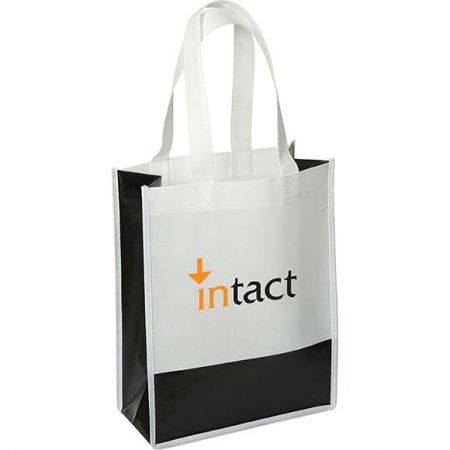 Customized Andover Way Small Laminated Tote Bags