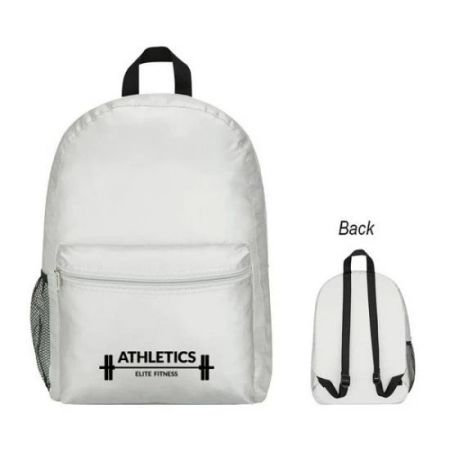Safety Reflective Backpack - 12"W x  16.5"H x 6"D