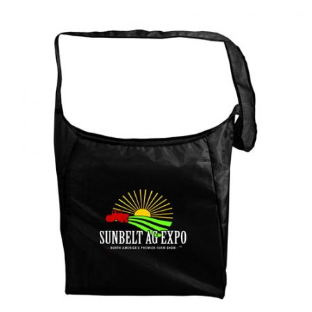 Full Color RPET Fold-Away Sling Bags - 13.50W x 14.50H in