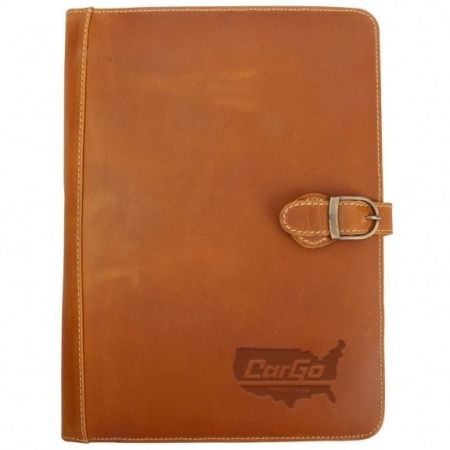 Outback Buffalo Hide Custom Padfolio/Tablet Case - 9.5"w x 12.5"h