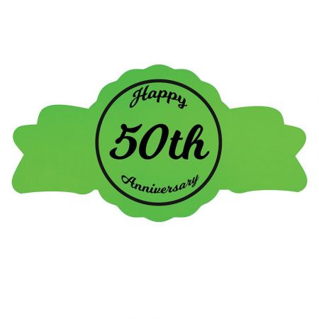 Adhesive Roll Labels - Anniversary Seal