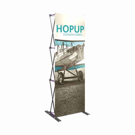 Hopup Floor Display With Front Graphic - 2 1/2'