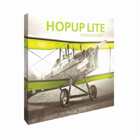 Hopup Lite Floor Display With Full Fitted Graphic - 8'