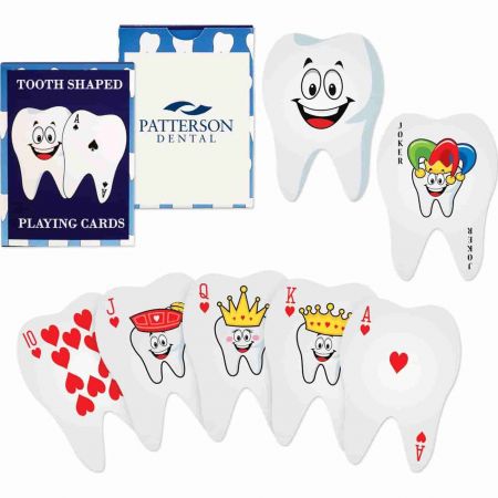 Promo Tooth Shaped Playing Cards