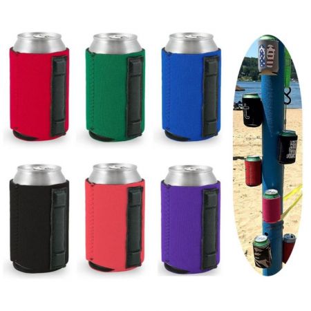 Neoprene Collapsible Can Cooler with Magnetic