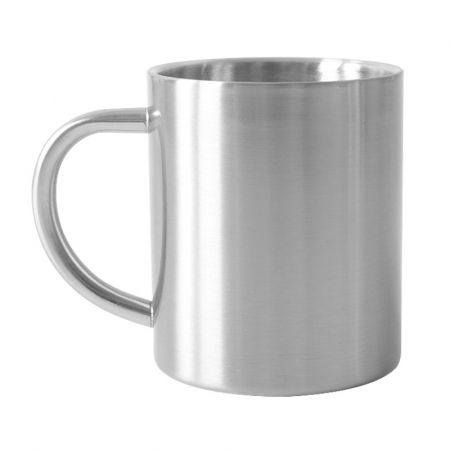 Stainless Corporate Logo Branded Coffee Mug - 10 oz.