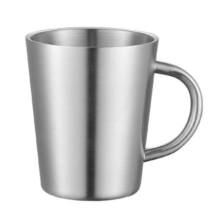 Double Wall Logo Custom Stainless Metal Cups - 11.5 oz.
