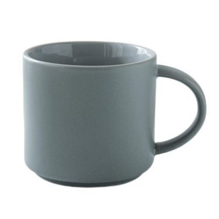 Business Logo Matte Ceramic Coffee Mugs - 14 oz.