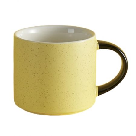 Two-Tone Speckled Custom Printed Ceramic Mug - 14 oz.