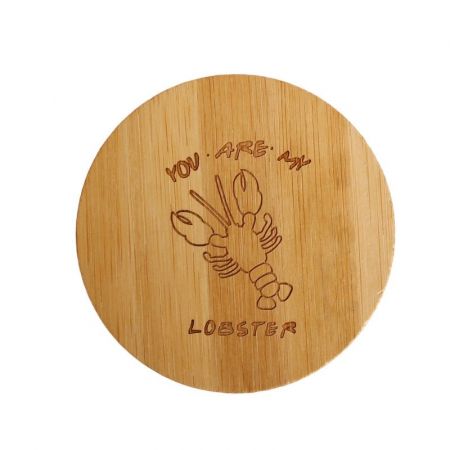 Circle Promotional Wood Coaster