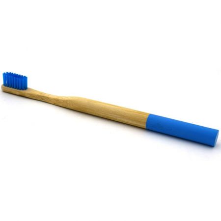 Promotiona Bamboo Toothbrush with Colored Handle
