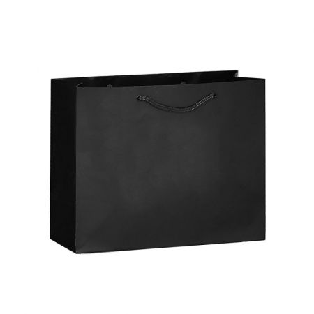 Foil Stamp Glossy Laminated Shopping Bag - 8.5"w x 5.5"h x 3"d