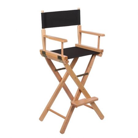 Bar Height Custom Director's Wood Foldin Chair