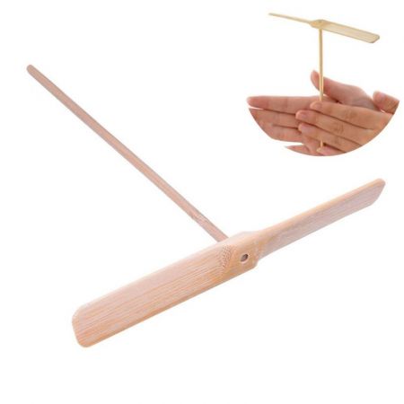 Bamboo Personalized Whirly Gig Propeller Flyer
