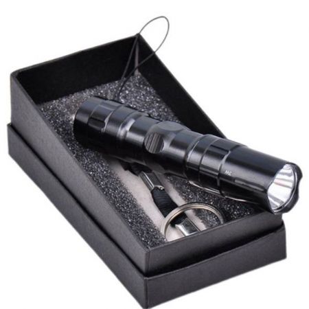 Waterproof Custom LED Flashlight with Gift Box