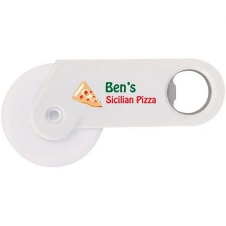 Personalized Pizza Cutters with Bottle Opener